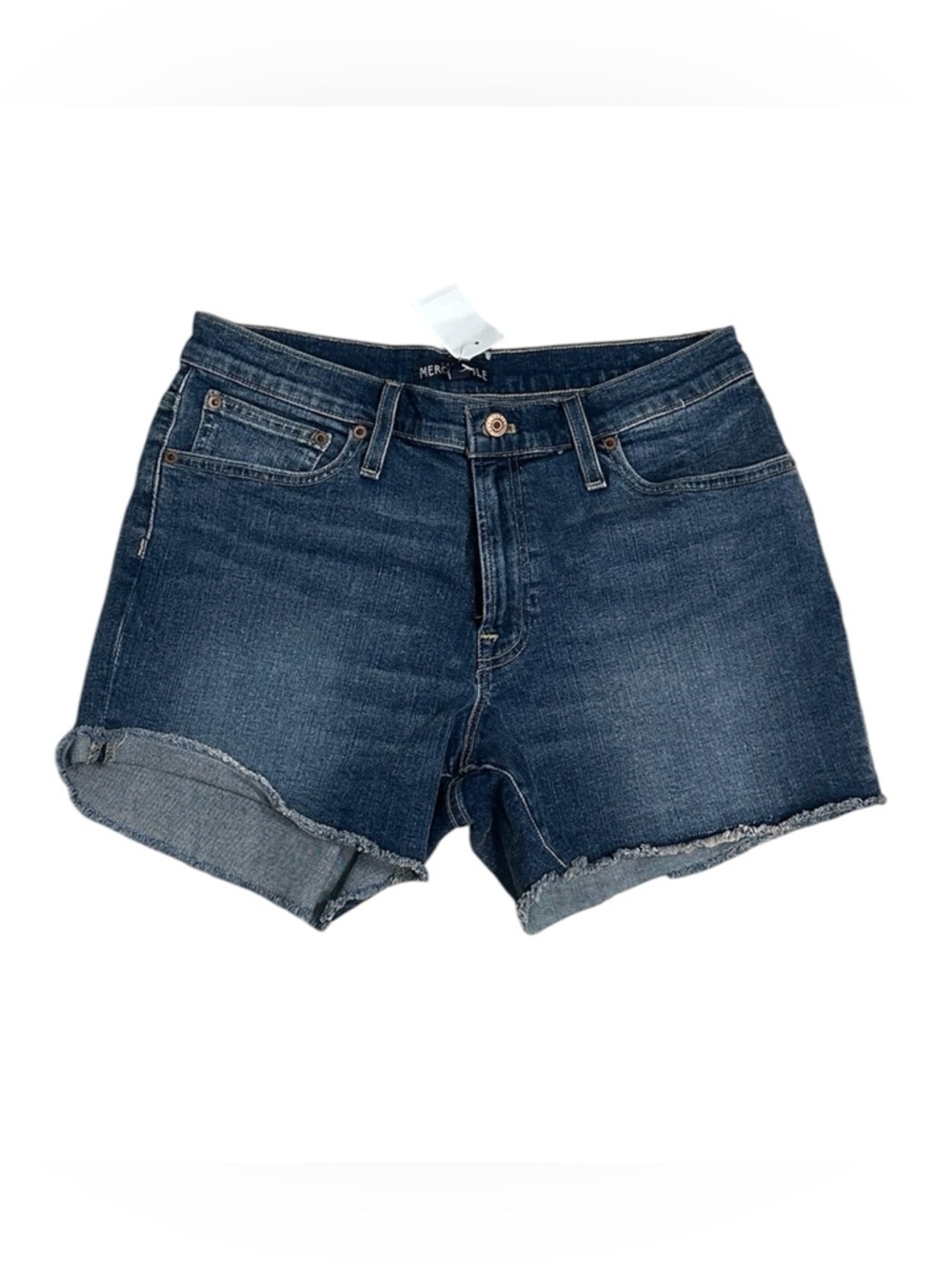 J. Crew women’s denim shorts high rise medium denim wash size 28